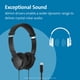 thumbnail image 2 of Kensington Auriculares Hi-Fi USB-C, Auriculares supraaurales para niños, para la Escuela, para Adultos, Diadema Ajustable Acolchada, Cable de 6 pies (K97456WW), Negro, 2 of 5