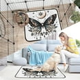 thumbnail image 6 of Washable Pet Pee Pads with Super Absorbent Reusable Training Pads for Dogs & Cats Butterfly with Rose and Moon, 6 of 6