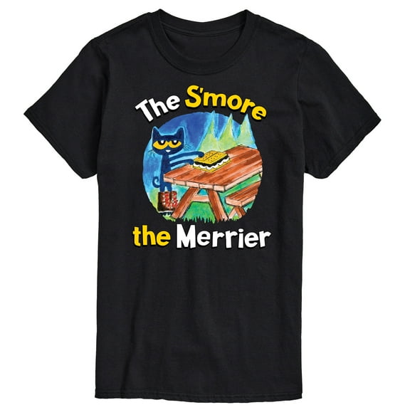 Pete The Cat - The Smore The Merrier - Men's Short Sleeve Graphic T-Shirt