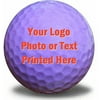 Personalized Photo Golf Balls, Lavender, 12 Pack