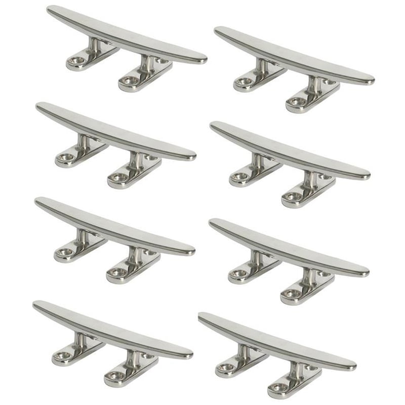 xtangh 4 Inch Dock Cleat Hot Dipped Galvanized Cast Iron Boat Cleats