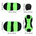 thumbnail image 2 of SKISUNO 8Ud Protección Para Asientos De En Malla Verde Fácil De Limpiar Y, 2 of 8