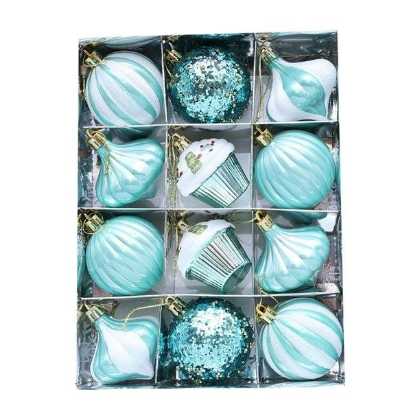 12 adornos navideños irrompibles para decorar el hogar. Verde