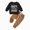 Black, variant on HFHAPW Toddler Boy Fall Winter Clothes Letter Print Long Sleeve Pullover Sweatshirts Joggers Pants Outfits Set 0 6 12 18 Months 2T 3T 4T 5T 6T 7T 8T 9T(Grey,12-18 M)
