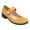 Yellow, variant on Fesfesfes Shoes for Women Dressy Round Toe Summer Leisure Round Head Low Heels Solid Color Shoes 37(6)
