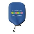 thumbnail image 1 of Almencla Pickleball Paddle Cover Case Dustproof Accessories Shockproof Neoprene Sleeve Zipper Racket Protection Pickleball Head Cover Dark Blue, 1 of 8