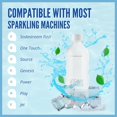 thumbnail image 3 of Replacement for SodaStream Bottles fits Fizz, One Touch, Jet, Source, Play, Genesis, Power (2-Pack, Black & White), 3 of 6