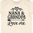 thumbnail image 4 of Inktastic Nana and Grandpa Love Me Girls Baby Bodysuit, 4 of 5