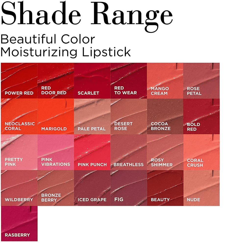 Beautiful Color Moisturizing Lipstick - 49 Pink Sensation by Elizabeth Arden  for Women - 0.11 oz Lipstick