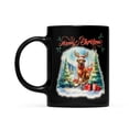 thumbnail image 2 of Merry Christmas Santa Reindeer Antlers Rhodesian Ridgeback Sleigh Xmas Winter Holiday Mug Ridgebacks Dog Lover Gifts Coffee Tea Cup - 00023, 2 of 4