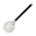 thumbnail image 1 of Pala perforadora para transferencia de pizza, material de aleación de aluminio para hornear en casa, color plateado, ocho pulgadas, 1 of 5
