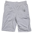 thumbnail image 2 of Ecko Unltd Men's Vertical Logo Print Activewear Shorts (Small, Light Grey Flyknit), 2 of 3