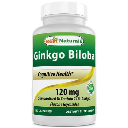 BEST NATURALS Ginkgo Biloba 120 mg 120 CAP