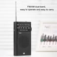 thumbnail image 3 of AM FM Radio Battery Operated Portable Pocket Radio Telescopic Antenna Radios Player for Senior Home Walking, 3 of 8