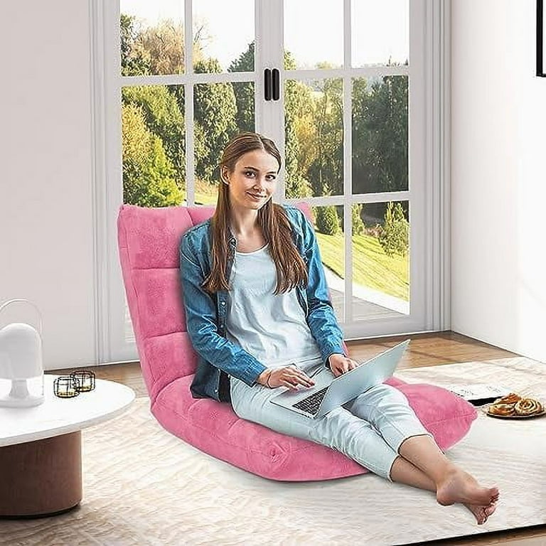 Memory Foam Floor Chair, 14-Poistion Adjustable Floor Reading