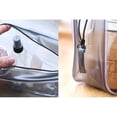thumbnail image 3 of Pangda 5 Pack Clear PVC Zippered Toiletry Carry Pouch Portable Cosmetic Makeup Bag for Vacation, Bathroom and Organizing (Large, Transparent) Large, 3 of 7