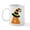 White, variant on CafePress - Halloween Letter A Witch Monogram Mug - 11 oz Ceramic Mug - Novelty Coffee Tea Cup