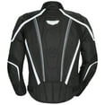 thumbnail image 2 of Cortech GX-Sport 4.0 Mens Textile Motorcycle Jacket Black/White MD, 2 of 2