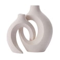 thumbnail image 1 of AMLESO 2 Pieces Flower Vase Floral Arrangement Flower Pot Crafts Decorative Vases Table, 1 of 8