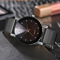 thumbnail image 4 of pstuiky vansvar Montre Quartz Décontractée en Acier Inoxydable Newv Bracelet Montre Analogique en Solde, 4 of 4
