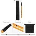 thumbnail image 4 of WEUVEB Simple Black Clarinet Instrument 6-Hole Practice Wind Instrument for Student Use, 4 of 8