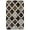 Chocolate, variant on BNM Modern Trellis Indoor Area Rug, 2' x 3', Green