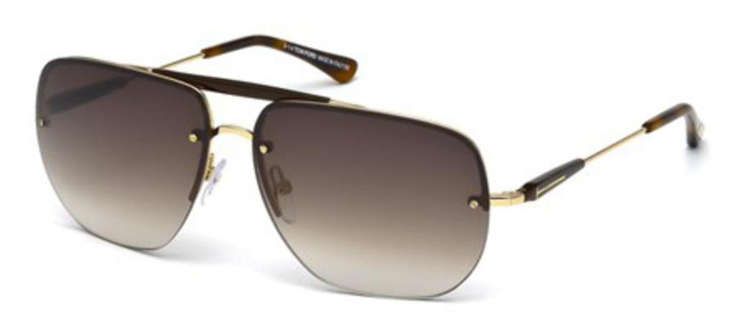 Sunglasses Tom Ford TF 380 FT 28F Shiny Rose Gold / Gradient Brown ...
