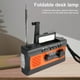 thumbnail image 5 of Radio Manivela Emergencia Solar Con Linterna LED Banco SOS (rojo 4000 MAh), 5 of 9