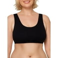 thumbnail image 2 of Fruit of the Loom Women's Tank Style Cotton Sports Bra 4-Pack, Size 34-50, 2 of 6