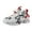 White, variant on WUANDIXFA Toddler Boys Shoes Girls Shoes Toddler Sneakers Casual School Walking Footwear for Toddler/Little Kids Blue,US 13