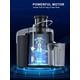 thumbnail image 2 of Exprimidor Dominion de 600 W boca ancha 3 pulgadas para frutas y verduras enteras extractor centrífugo de jugo acero inoxidable BPA, 2 of 5