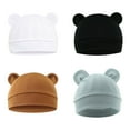 thumbnail image 6 of Autumn and Winter Baby Beanie Comfortable - Breathable Fetal Months and Bear Design 0-6 Head Baby Hat, Healthy and Warm for Infants, 6 of 8