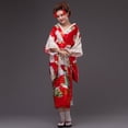 thumbnail image 4 of Leesechin Summer Dresses for Women 2024 Women's Print Kimono Robe Traditional Japanese Dress Photography Cosplay Costume, 4 of 7