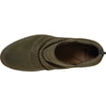 thumbnail image 4 of Women's Earth Origins Oakland Amanda Ankle Bootie Olive Suede 6.5 M, 4 of 5