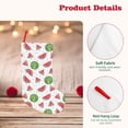 thumbnail image 4 of Lsque 18 Inches Hand Drawn Watermelon Pattern Christmas Stockings Hanging Ornaments,Knitted Xmas Fireplace Hanging Stocking,Holiday Decoration, 4 of 8