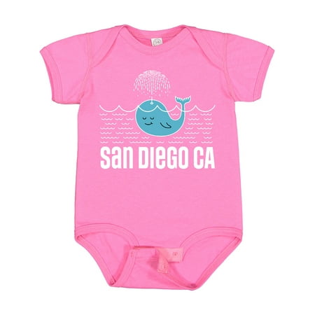 

Inktastic San Diego California Whale Gift Baby Boy or Baby Girl Bodysuit