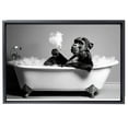 thumbnail image 2 of Monkey Smoking a Cigarette Art Poster,Monkey in Bathtub Wall Art Print Poster, Bathroom Decor Posters Prints for Restroom Home Picture, Funny Animal Painting Pictures Wall Decor 1274CA48, 2 of 6