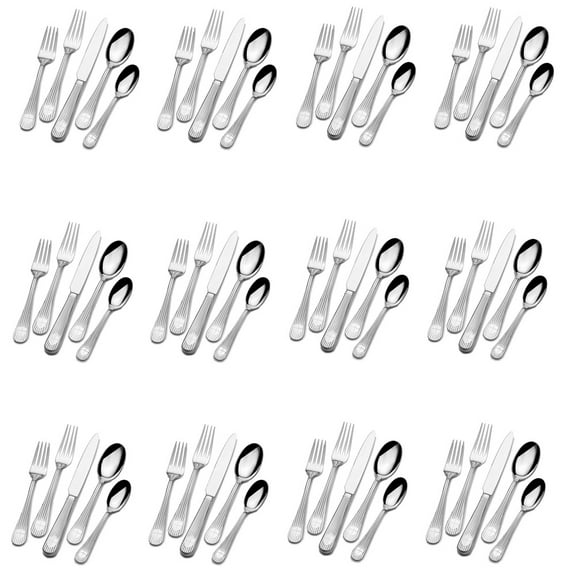 Wallace Elite Tribute 18/10 Stainless 65pc. Flatware Set (Service for Twelve)