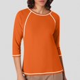 thumbnail image 2 of Camiseta de manga larga con estampado de esqueleto para mujer - Cuello redondo, corte ajustado - Top informal para festivales/fiestas - S-XXL, 2 of 5