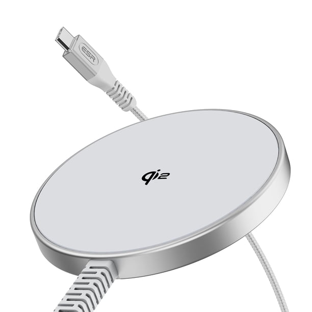 Cargador inalámbrico ESR Magsafe 15W para iPhone 16/15/14/13/12 AirPods