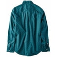 thumbnail image 3 of New  American Eagle Men's 1602387 Poplin Button Up Shirt, Fresh Teal, Small, 3554-8, 3 of 3