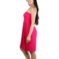 thumbnail image 4 of ToBeInStyle Women's Summer Beach Mini Tube Dress Bandeau - Fuchsia - OS, 4 of 8