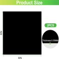 thumbnail image 2 of 2 Pcs 8X8 Inch Self Adhesive Butyl Tape Pond Liner Patch Kit for Garden Pond Seam Repair and Leak Sealing, Waterproof Sealing for Pvc Hdpe Ldpe Pond Liners, Durable, 2 of 5
