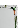 thumbnail image 2 of Ambesonne Cactus Fitted Sheet, Spiked Cacti Pots Art, Full Size, Multicolor, 2 of 2