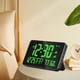thumbnail image 1 of Reloj de pared digital Reloj de pared LED Decoración de pared Alarma Reloj de escritorio eléctrico Humedad, con fecha, para cocina de Verde, 1 of 10