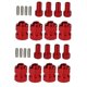 thumbnail image 1 of 2x Reemplazos de combinador de de rueda hexagonales extendidos de latón 4x 1/24 Reemplazos ensanchados de 4 mm para modificación de camiones de, 1 of 6