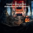 thumbnail image 5 of DORNLAT Altavoces Bluetooth con forma de calavera, altavoz inalámbrico portátil con micrófono incorporado, altavoz estéreo de graves de diseño creativo y fresco para Halloween, fiestas, viajes, exteri, 5 of 5