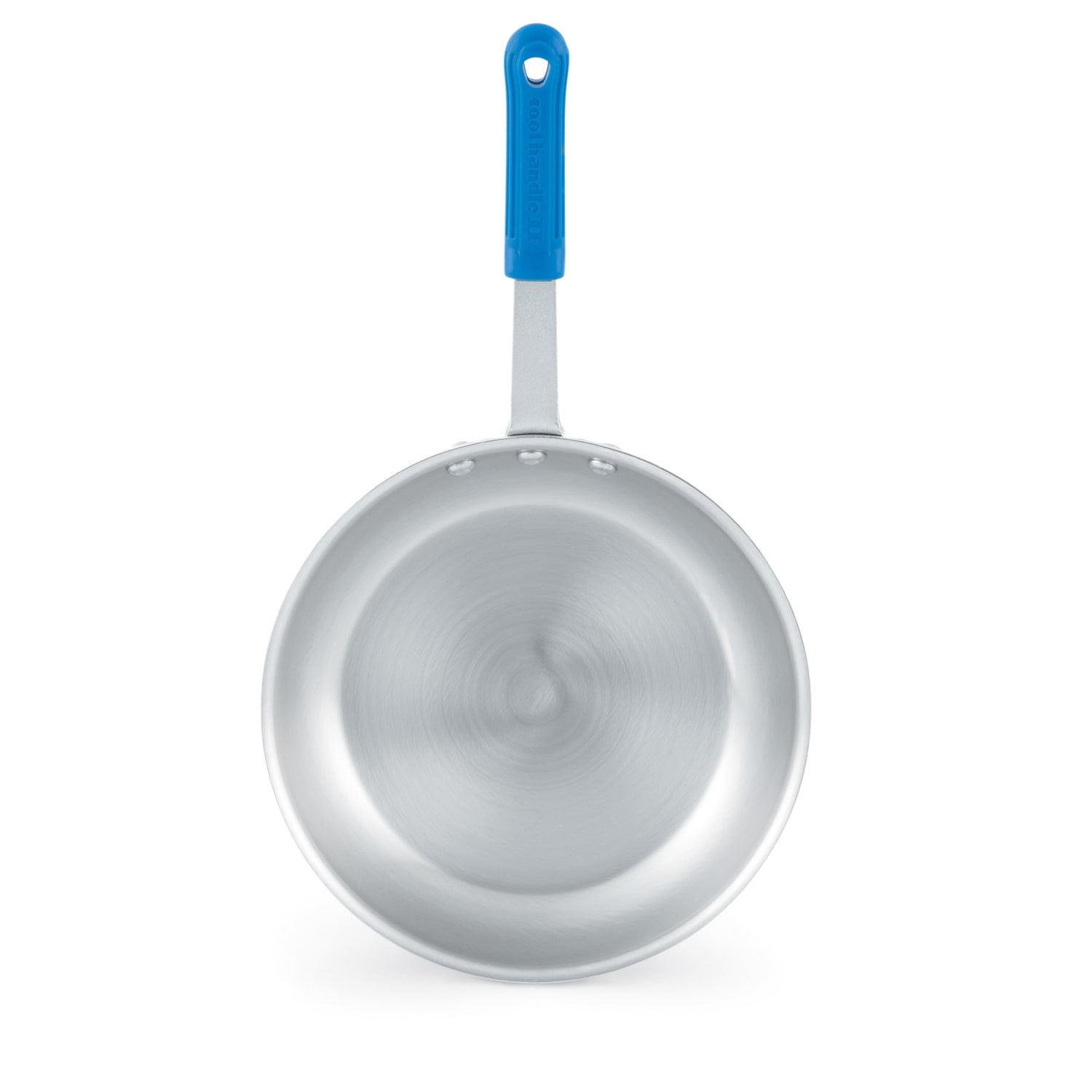 Vollrath 4010 Wear-Ever 10 Aluminum Fry Pan with Blue Cool Handle