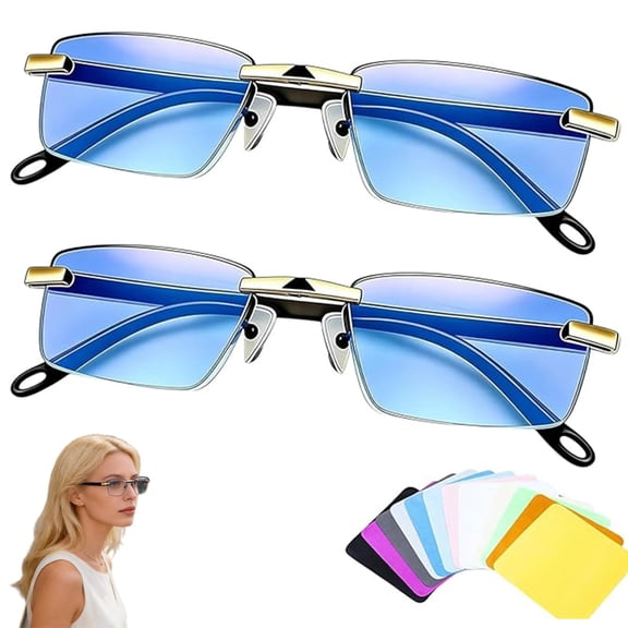 Zlinib 2027 Upgraded auto adjusting eye glasses for near and far,Smart HD auto focus glasses self adjusting for Women/Men