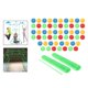 thumbnail image 3 of Kits de construcción de fuertes creativos Juguetes de construcción de 100 Stick 55 Bola Sunnimix Juguetes de construcción de fuertes, 3 of 8
